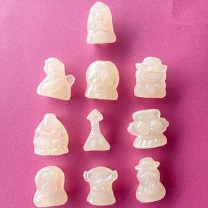 Go-Go’s Crazy Bones, 10PC Vintage 1990’s Toy Lot